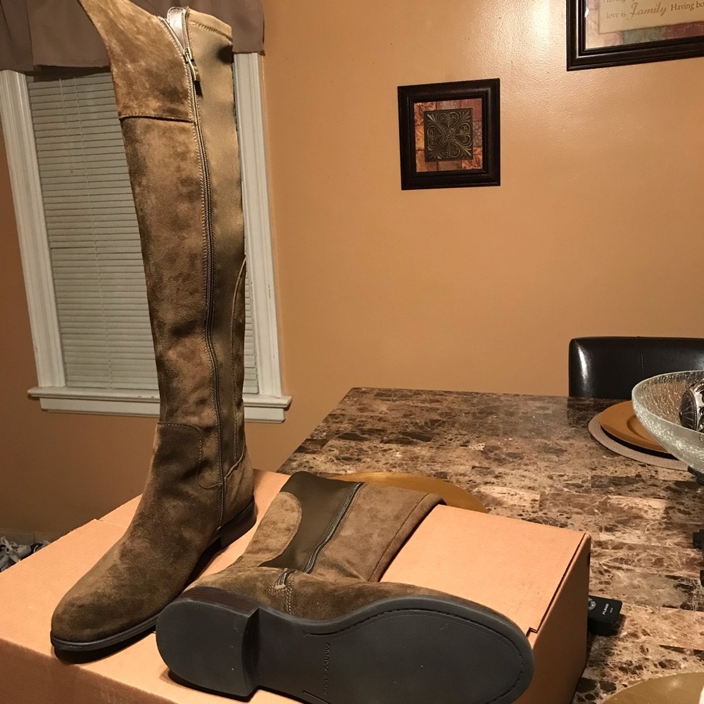 Over the knee Franco Sarto Motorcycle Boot